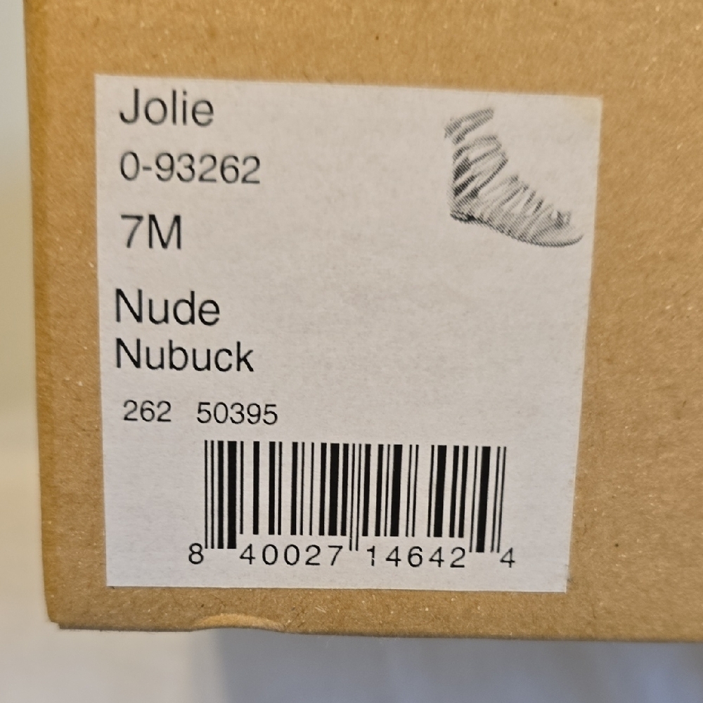 Klub Nico "Jolie" Nude Nubuck Gladiator Sandals. Size 7M Gently Worn - Picture 15 of 16